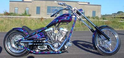Flamed Chopper for Sale