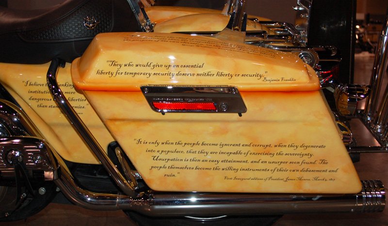 Parchment Effect Base with Quotes from our Forefathers.
