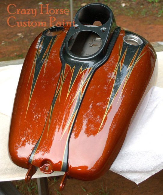 Custom Mixed Candy Rootbeer with Pearl Black Graphics.