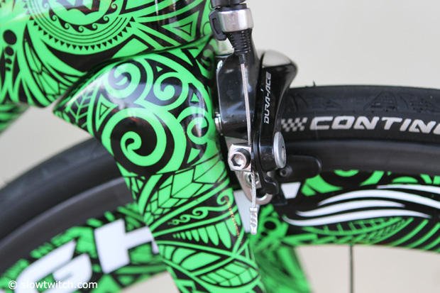 Heather Jackson's Cannondale Slice.