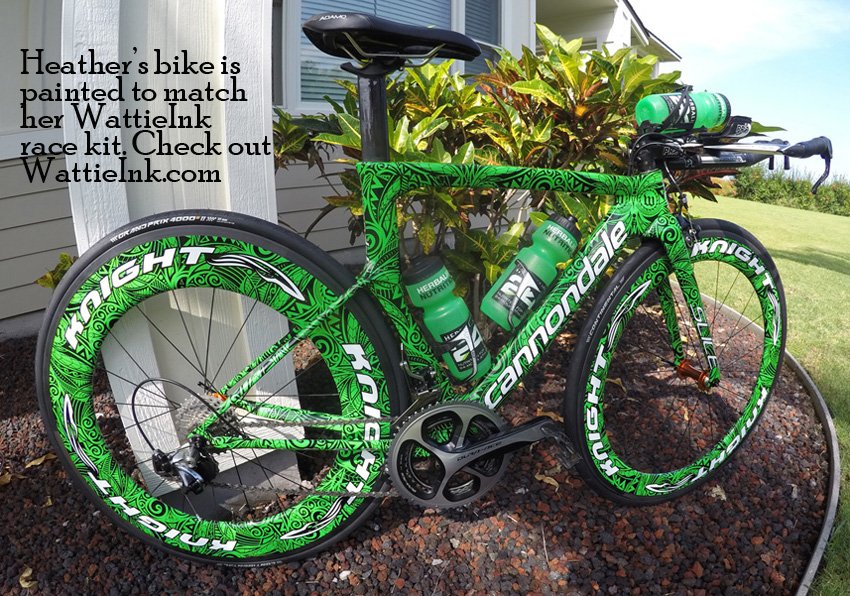 Heather Jackson's Cannondale Slice.
