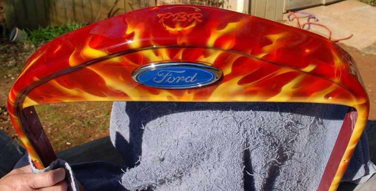 T Bucket Grill Shell.